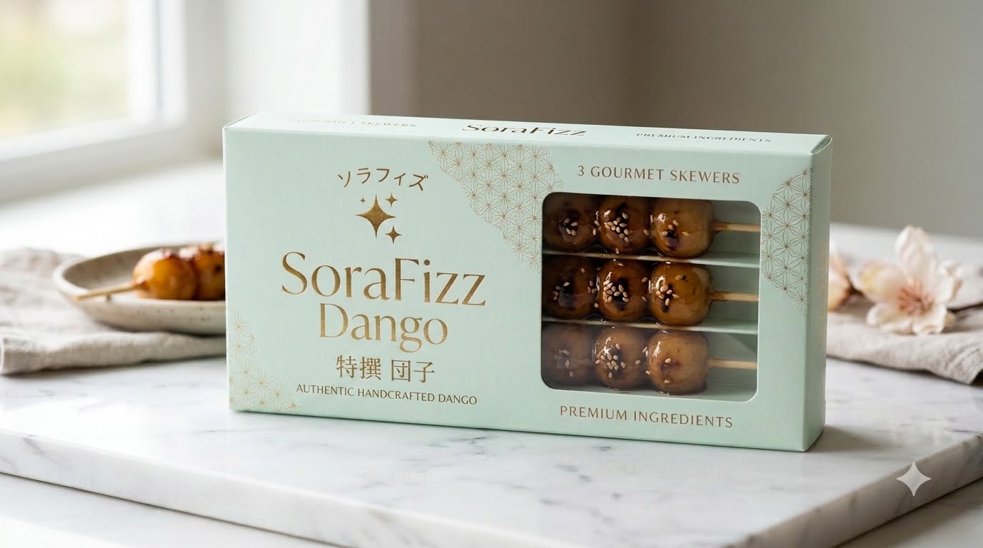 Mitarashi Sweet Soy Dango Skewers